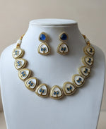 Pearl Leaf Kundan Set