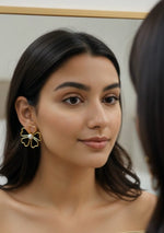 Blossom Pearl Charm Earrings