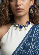 Veda Oxidized Statement Choker