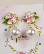 Pearl Crush Drops Earrings
