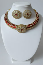 RangRani Meenakari Choker Set