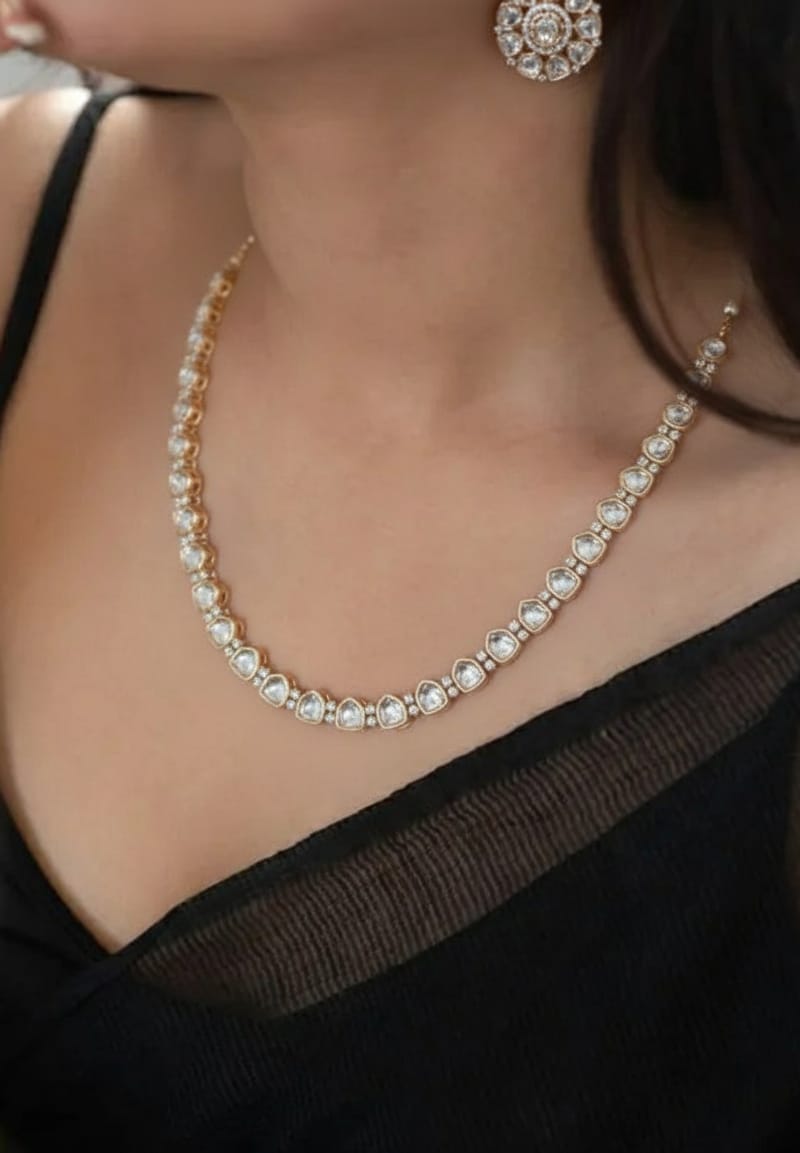 Aurelle Moissanite set