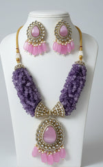 LavanyaBloom beaded necklace set