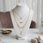 Elan Floral Cascade Necklace