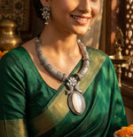 Reva Oxidized Bird Hasli Set