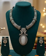 Reva Oxidized Bird Hasli Set