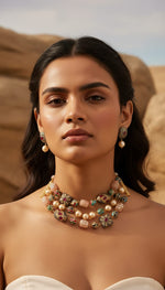Rajsi Pearl Choker Set