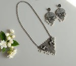 Kyra Oxidized Deer Motif Chain