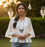 Kyra Oxidized Deer Motif Chain
