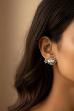 Kaya Fish Oxidized Studs