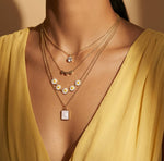 Elan Floral Cascade Necklace