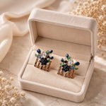 Bloom Basket Stud Earrings