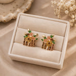 Bloom Basket Stud Earrings