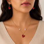 Scarlet Heart Pearl Set