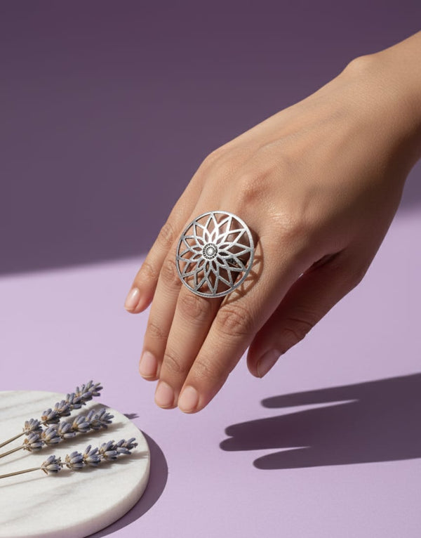 Bohemian Floral Ring