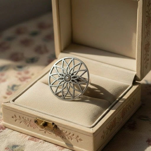 Bohemian Floral Ring