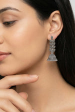 Iraaya Leaf Whisper Jhumkas
