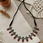 Aaradhya Oxidized Necklace Set