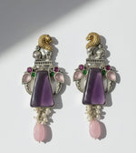 Rajsi Ruby Roar Statement Earrings