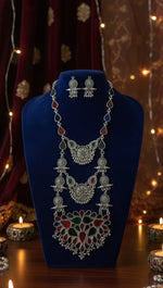 Rang Noor Mirror Oxidized Set