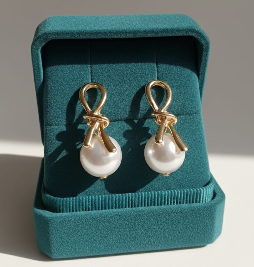 Empress Pearl Statement Earrings
