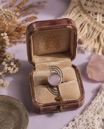 Aura Stone Oxidized Ring