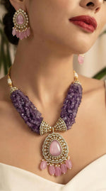 LavanyaBloom beaded necklace set