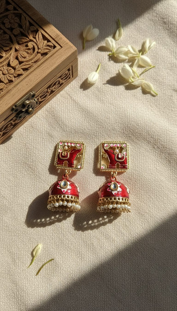Heritage Glow Jhumka