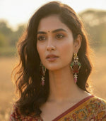 Rajsi Ruby Roar Statement Earrings