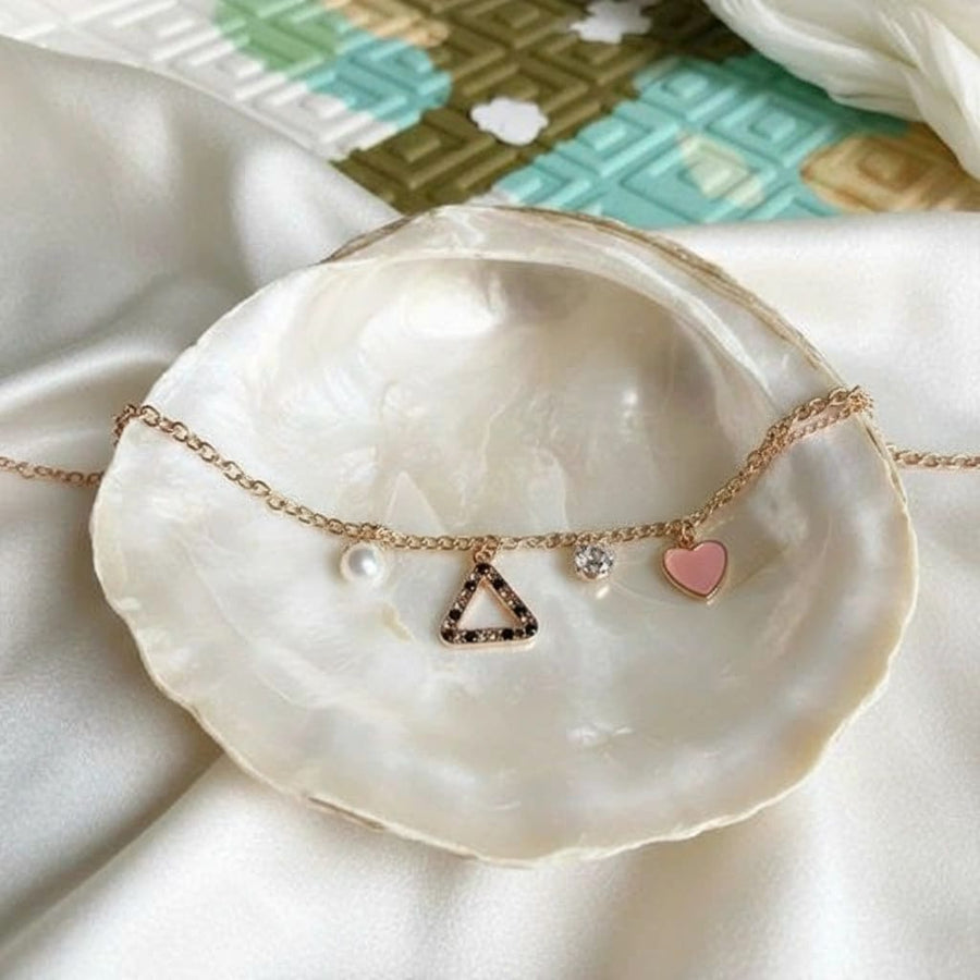Trinity Glow Charm Bracelet