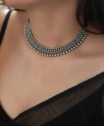 Svara Oxidized Necklace