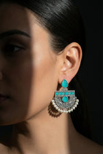 Saya Oxidized Earrings
