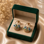 Spring Basket Floral Studs