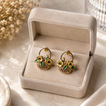 Spring Basket Floral Studs